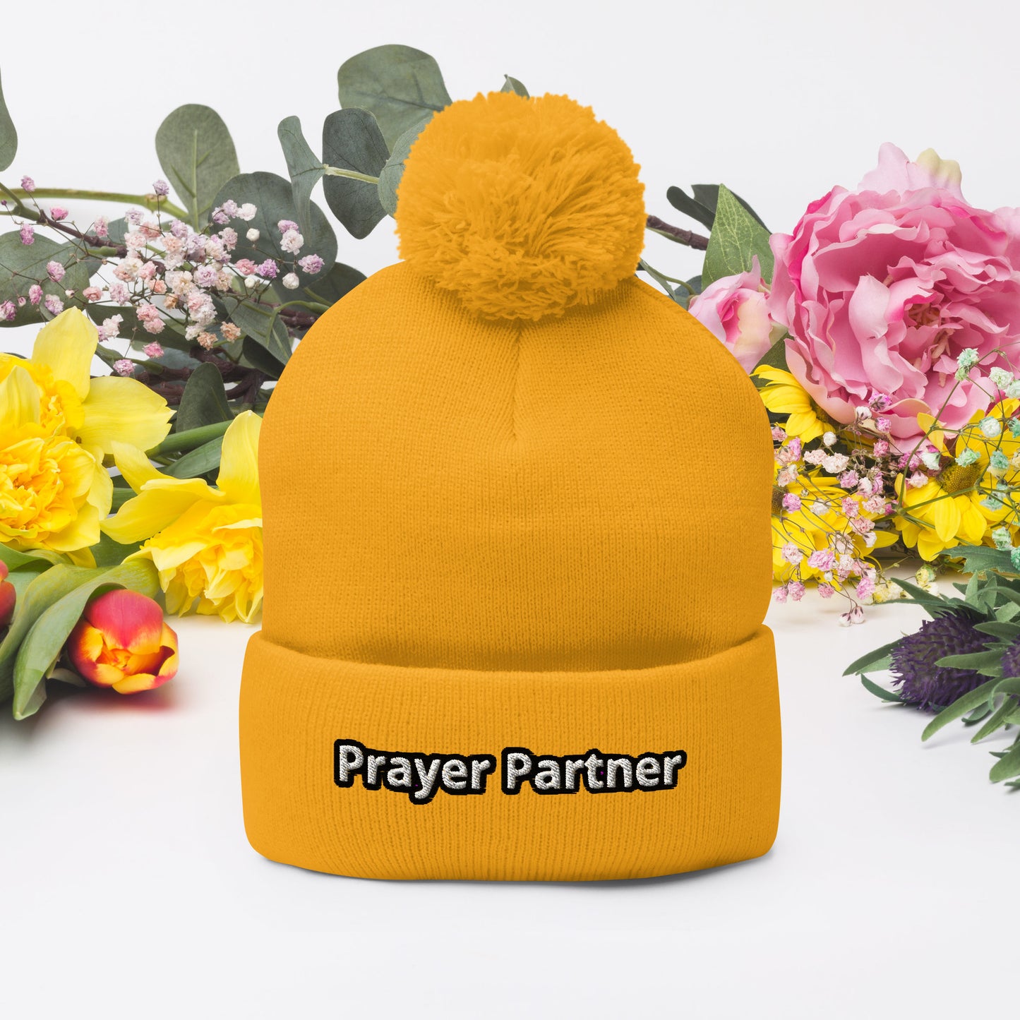Prayer Partner Pom-Pom Beanie