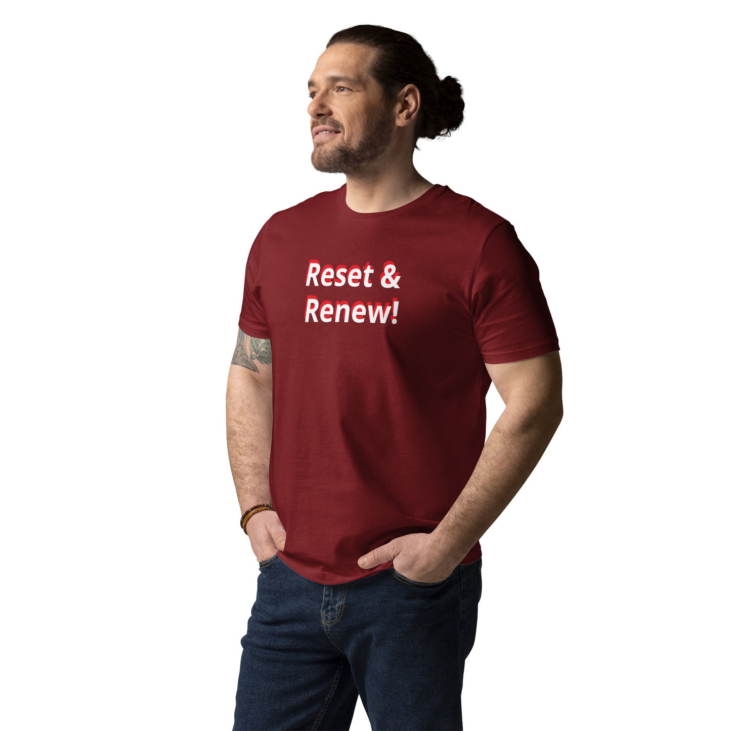 Reset & Renew! Unisex organic cotton t-shirt