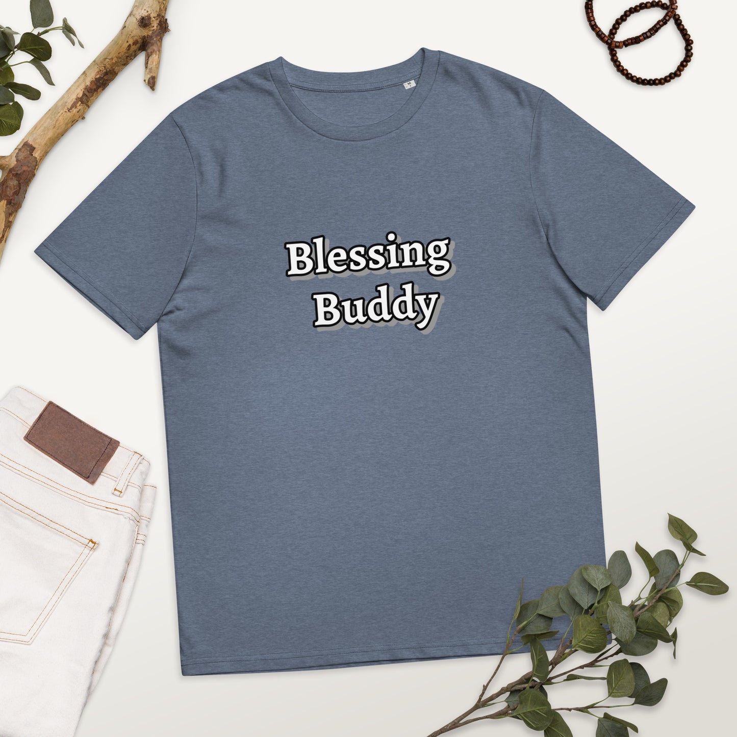 Blessing Buddy Unisex organic cotton t-shirt