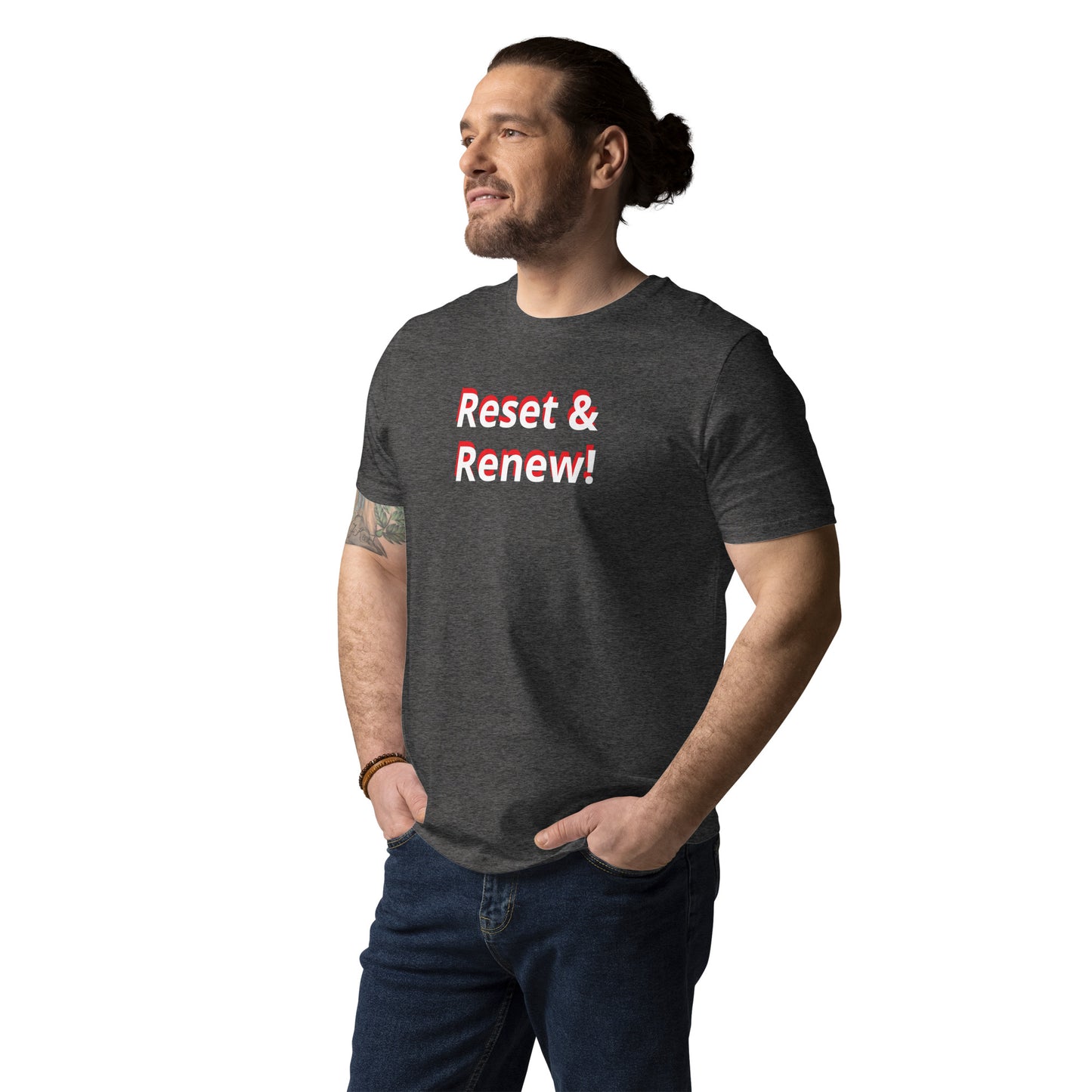 Reset & Renew! Unisex organic cotton t-shirt