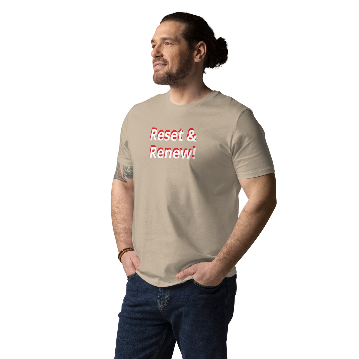 Reset & Renew! Unisex organic cotton t-shirt