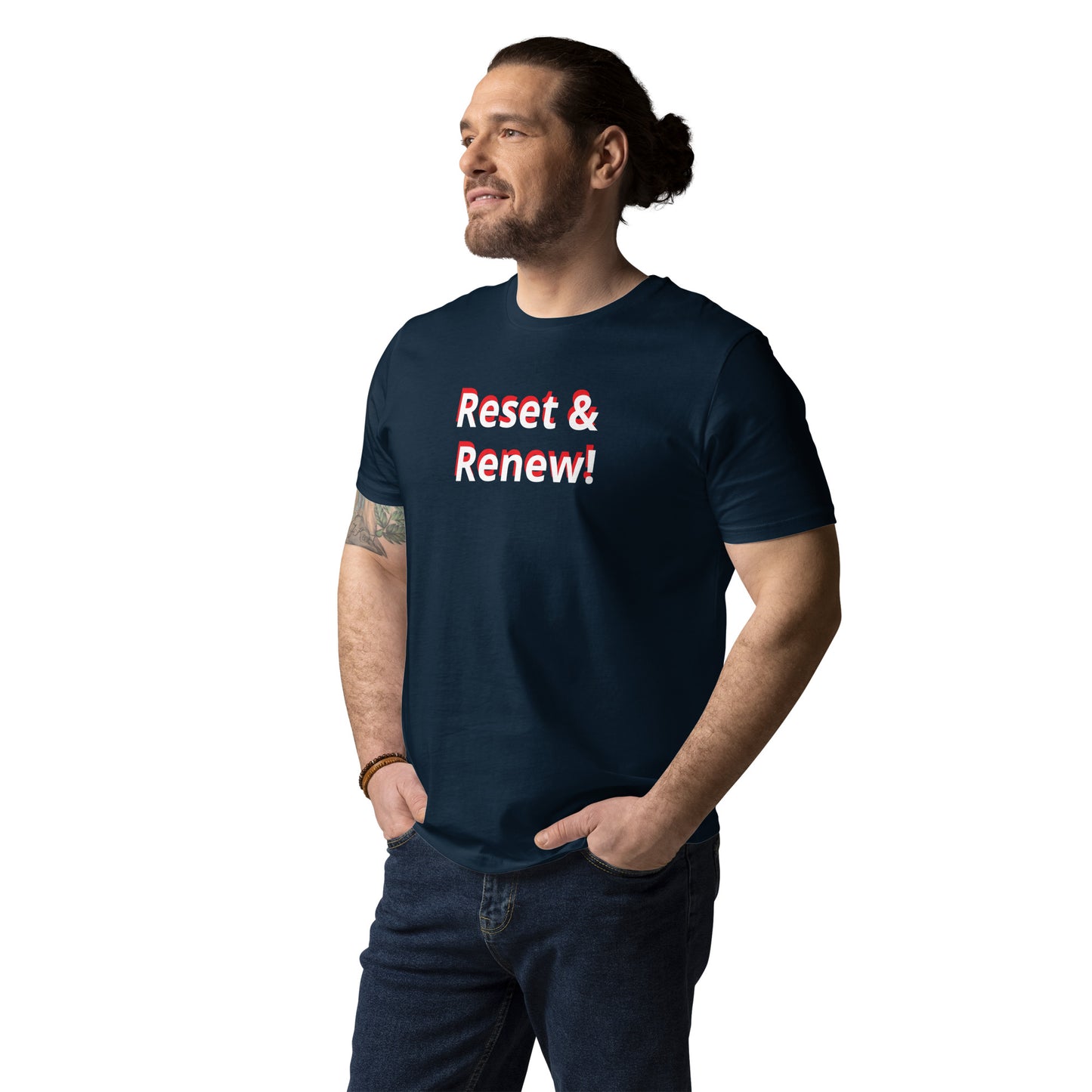 Reset & Renew! Unisex organic cotton t-shirt