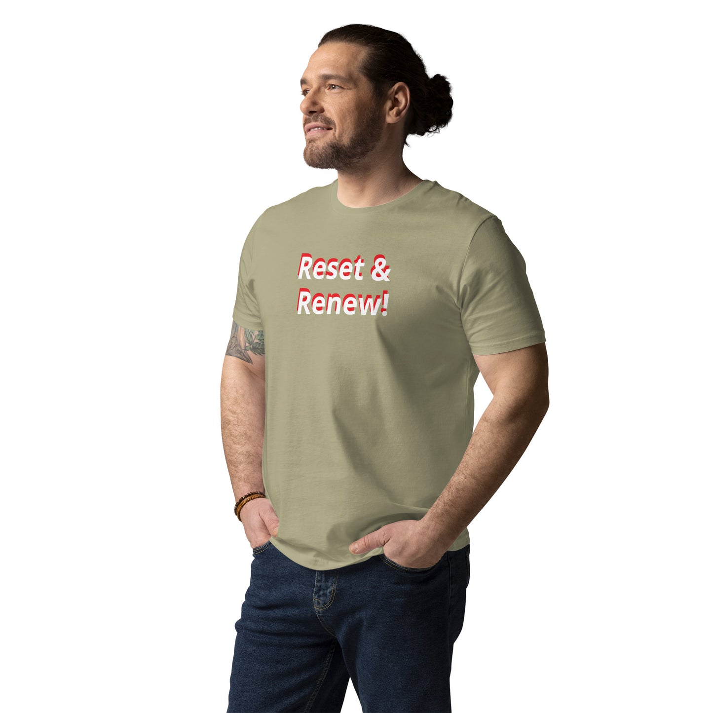 Reset & Renew! Unisex organic cotton t-shirt