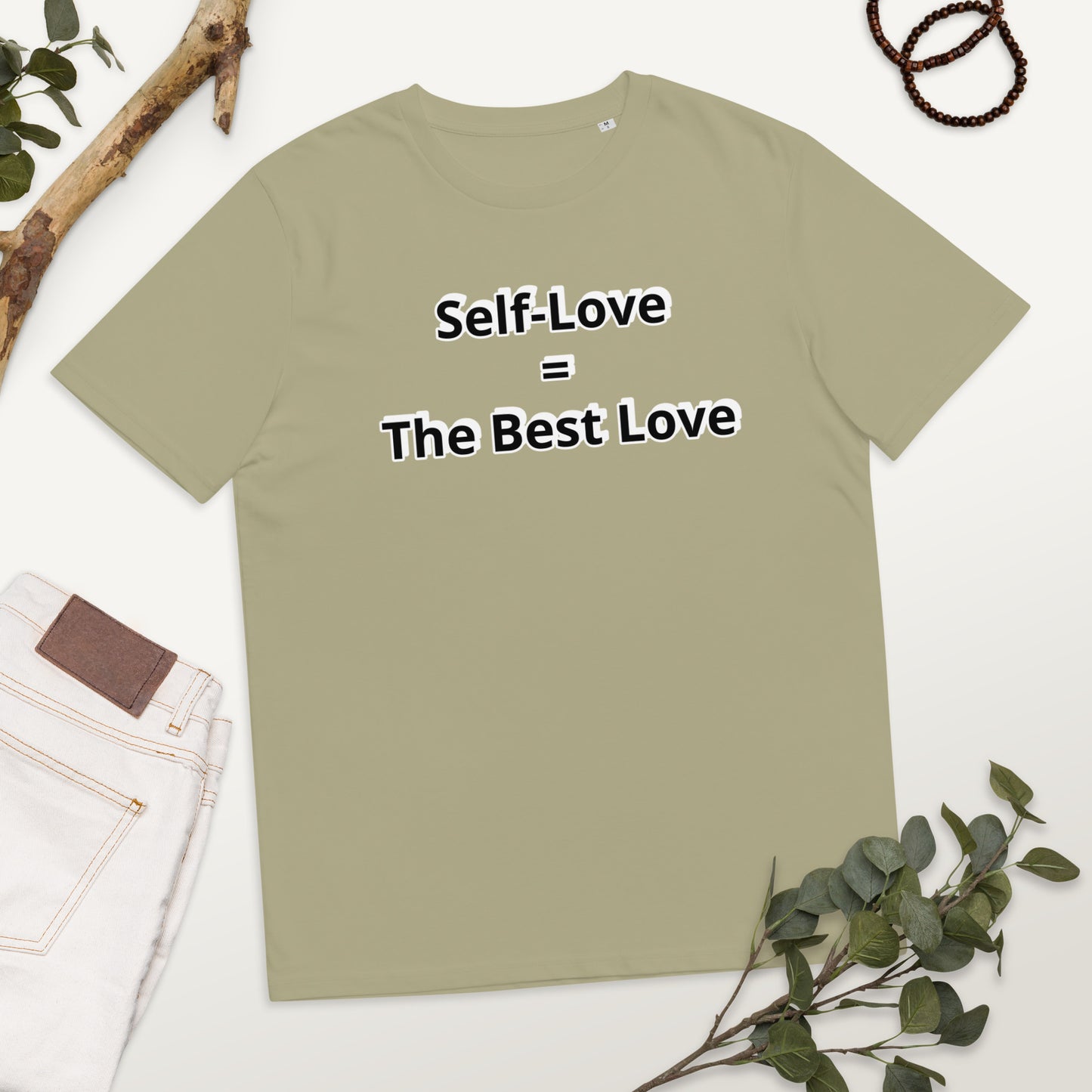 Self-Love = The Best Love Unisex organic cotton t-shirt