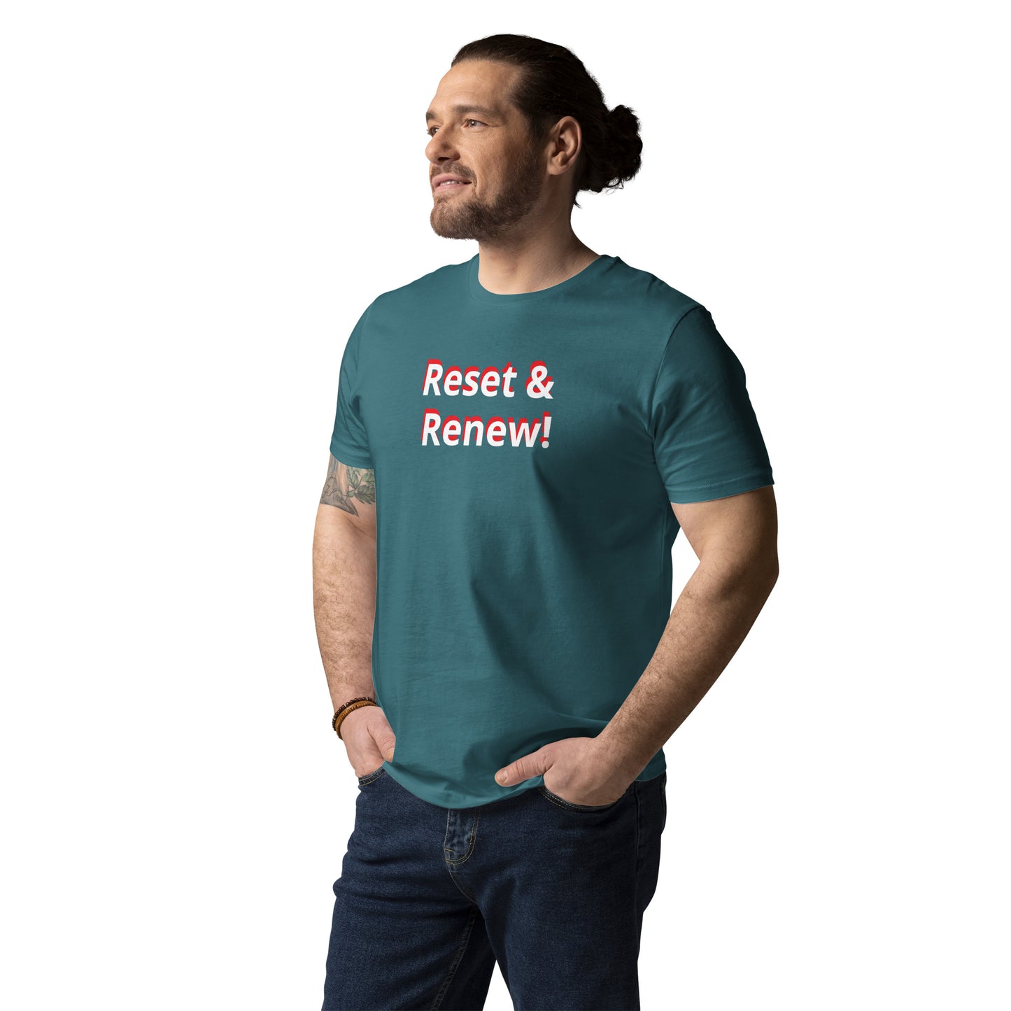 Reset & Renew! Unisex organic cotton t-shirt