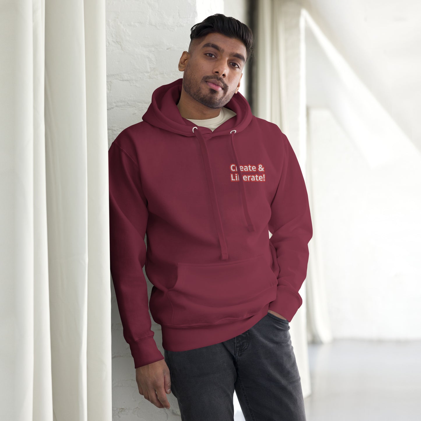 Create & Liberate Unisex Hoodie