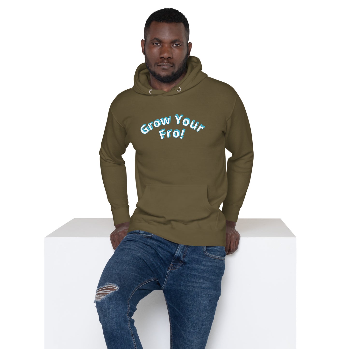 Grow Your 'Fro Unisex Premium Hoodie