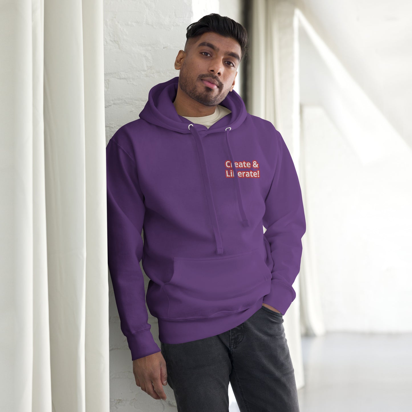 Create & Liberate Unisex Hoodie