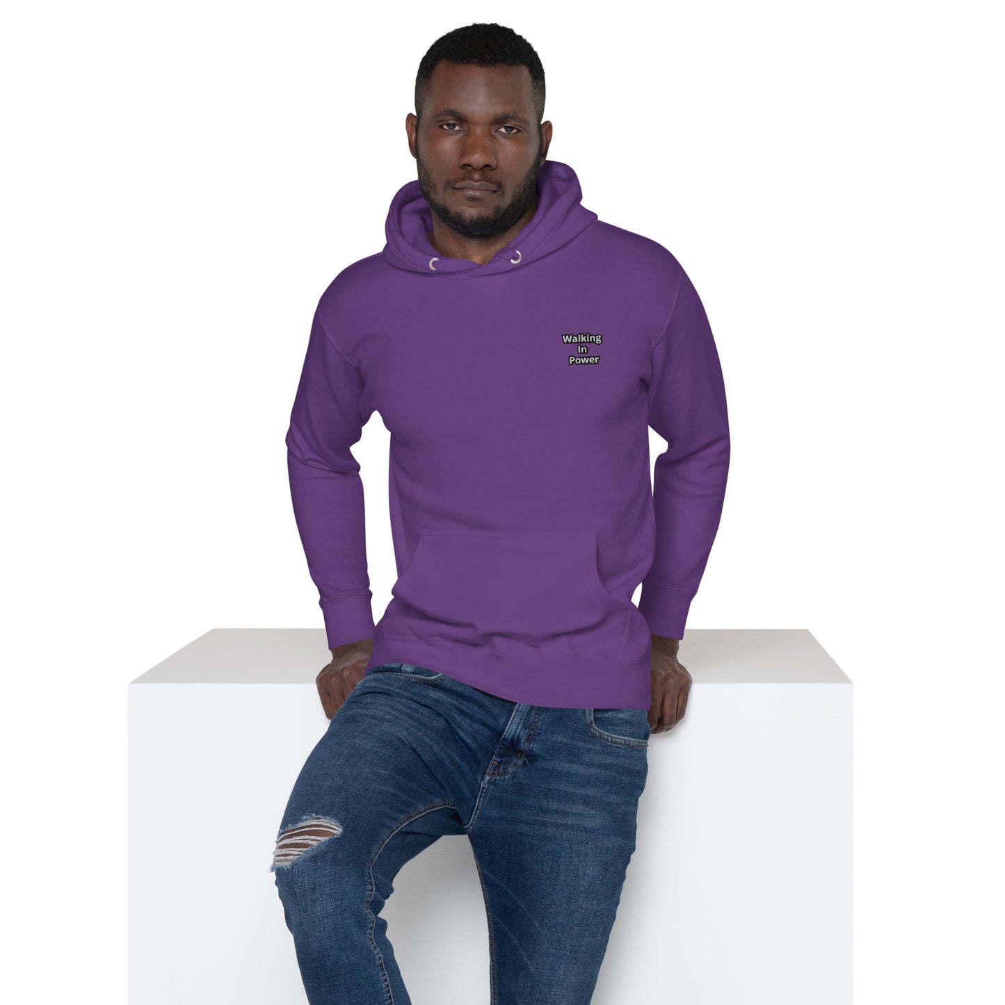 Walking In Power Unisex Hoodie