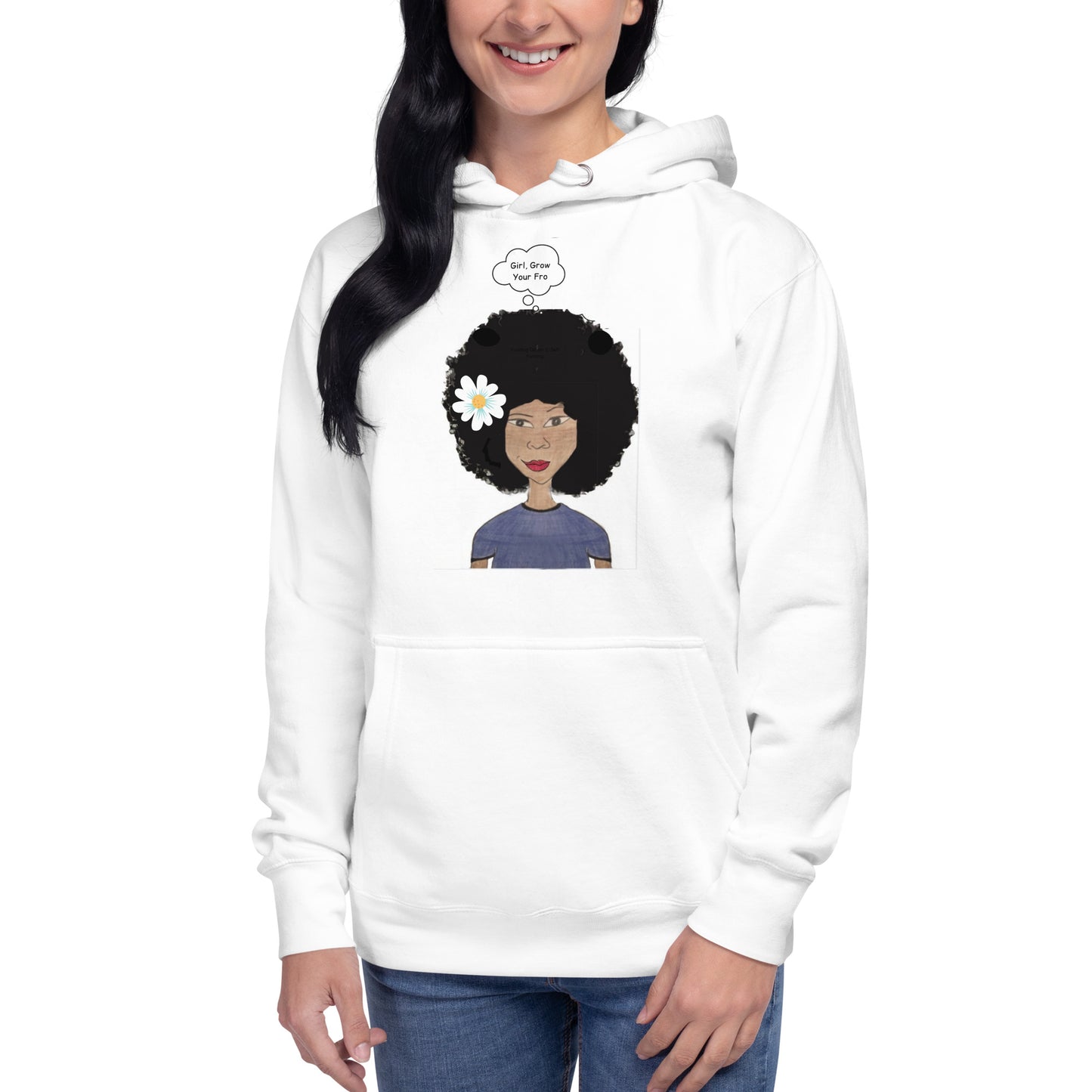 Girl, Grow Your Fro! Unisex Premium Hoodie