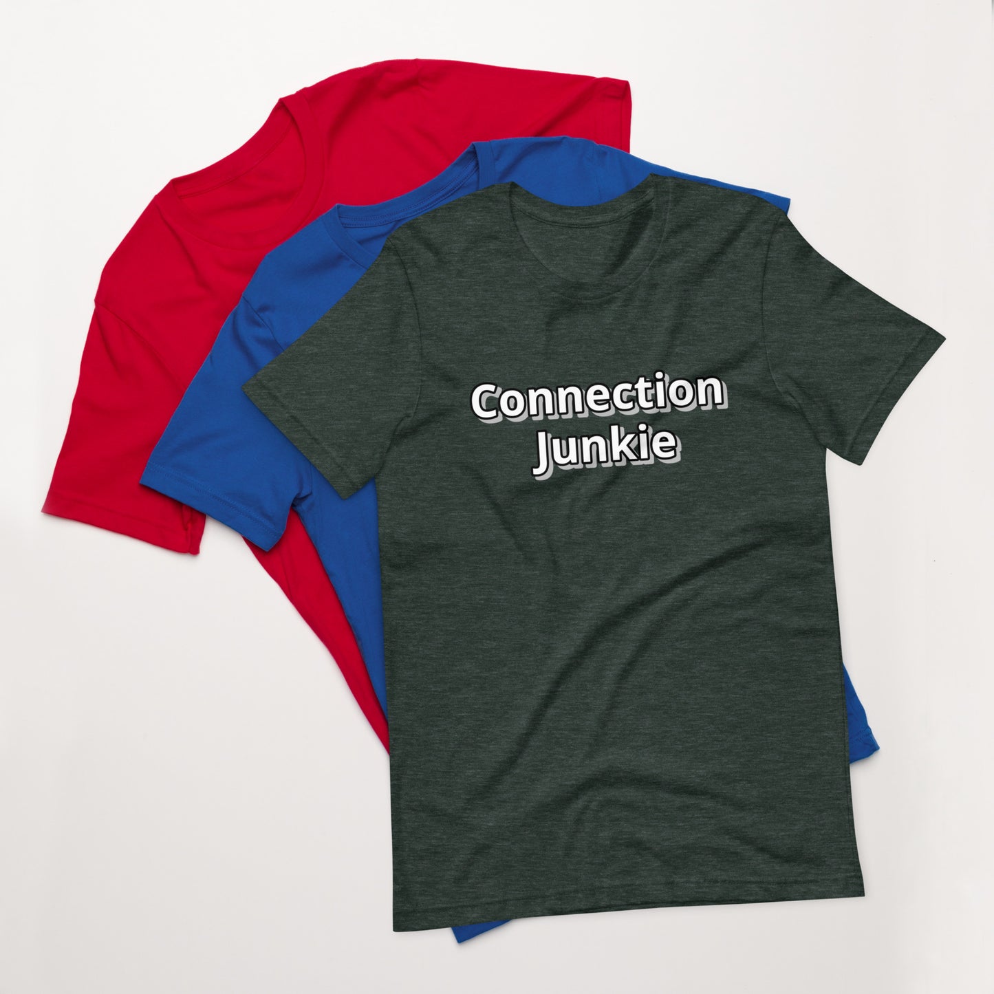 Connection Junkie Unisex t-shirt