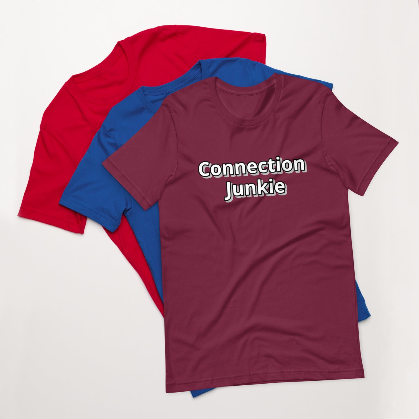 Connection Junkie Unisex t-shirt