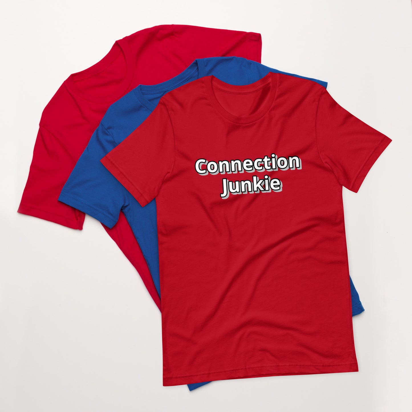 Connection Junkie Unisex t-shirt