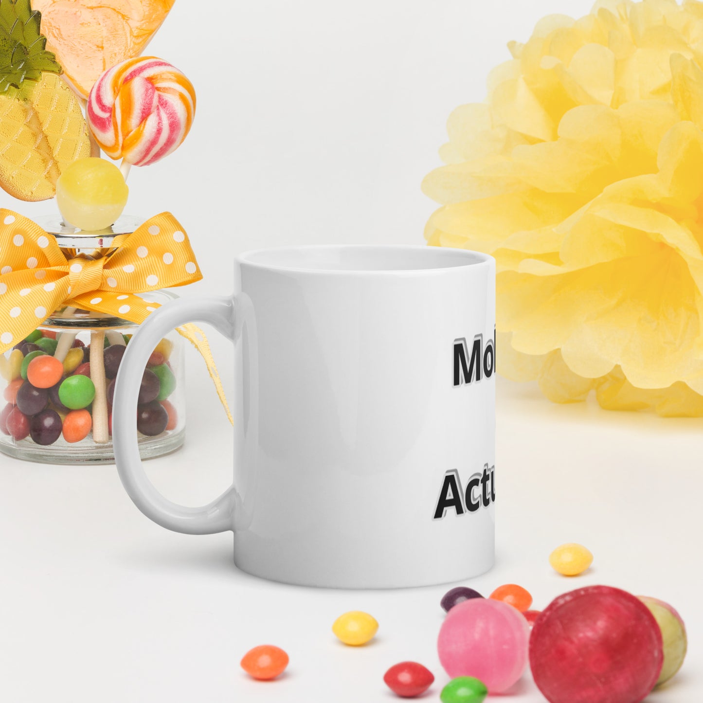 Mobilize & Actualize! glossy mug