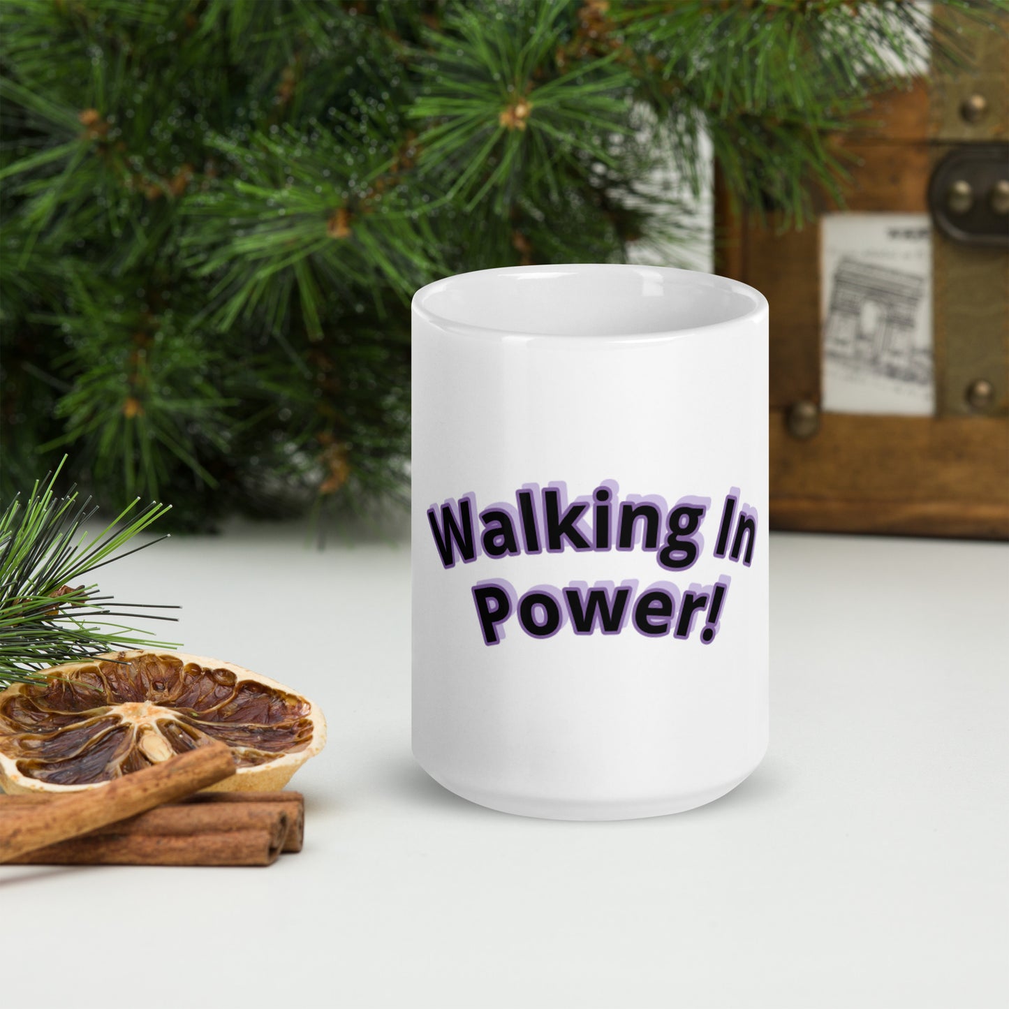 Walking In Power! Glossy Mug