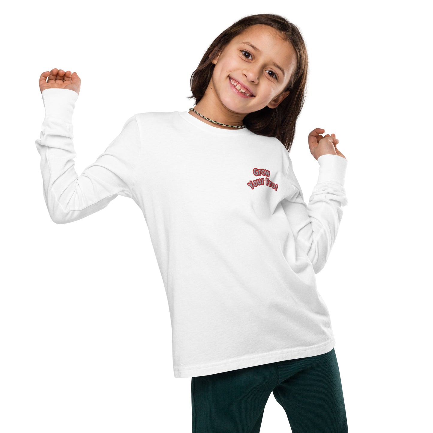 Grow Your Fro! Youth Long Sleeve Tee