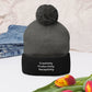 Creativity Productivity Receptivity Pom-Pom Beanie