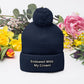 Endowed With My Crown! Pom-Pom Beanie