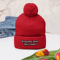 Endowed With My Crown! Pom-Pom Beanie