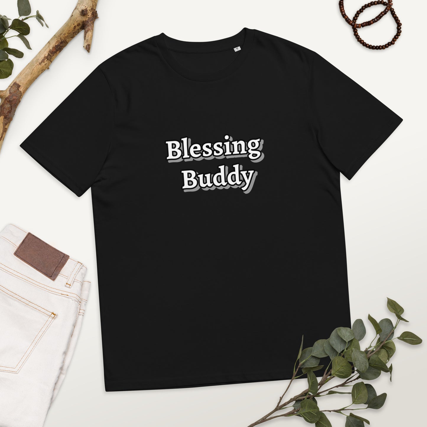 Blessing Buddy Unisex organic cotton t-shirt