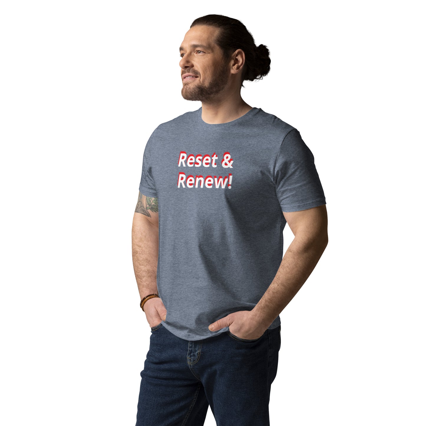 Reset & Renew! Unisex organic cotton t-shirt