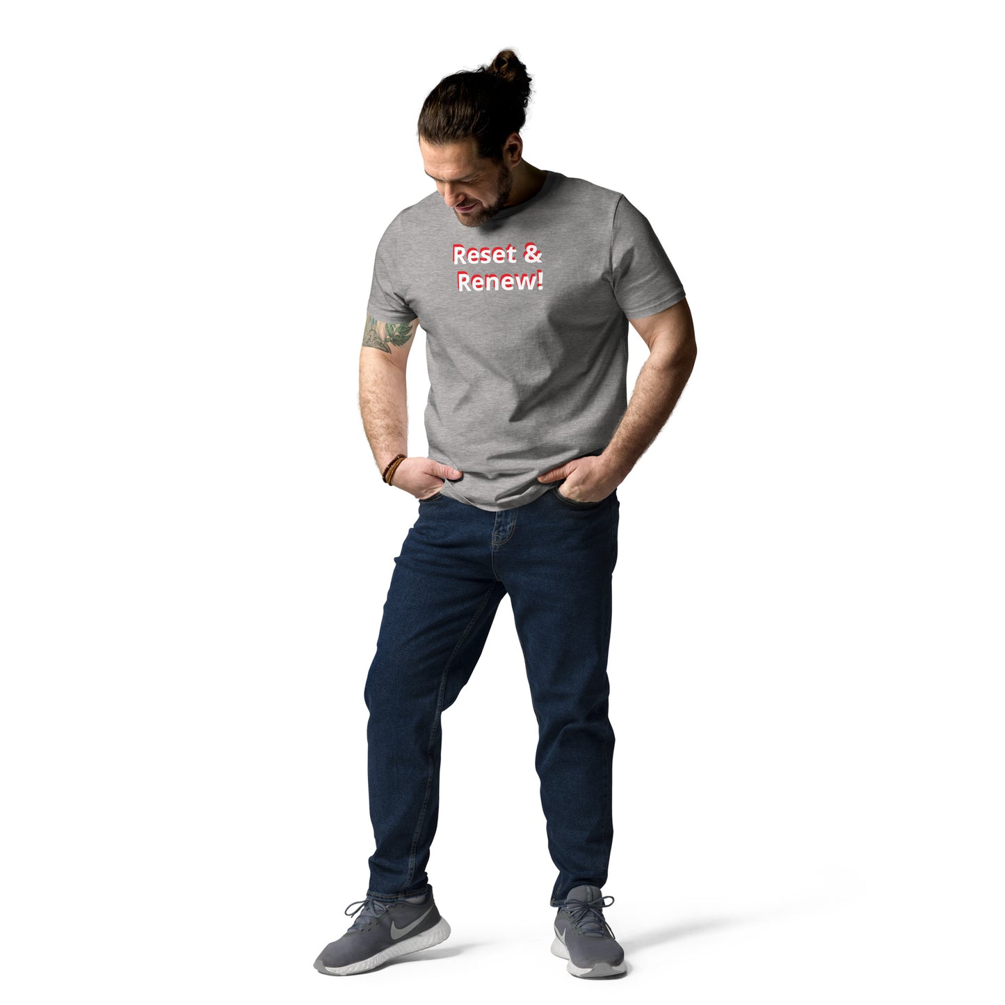 Reset & Renew! Unisex organic cotton t-shirt