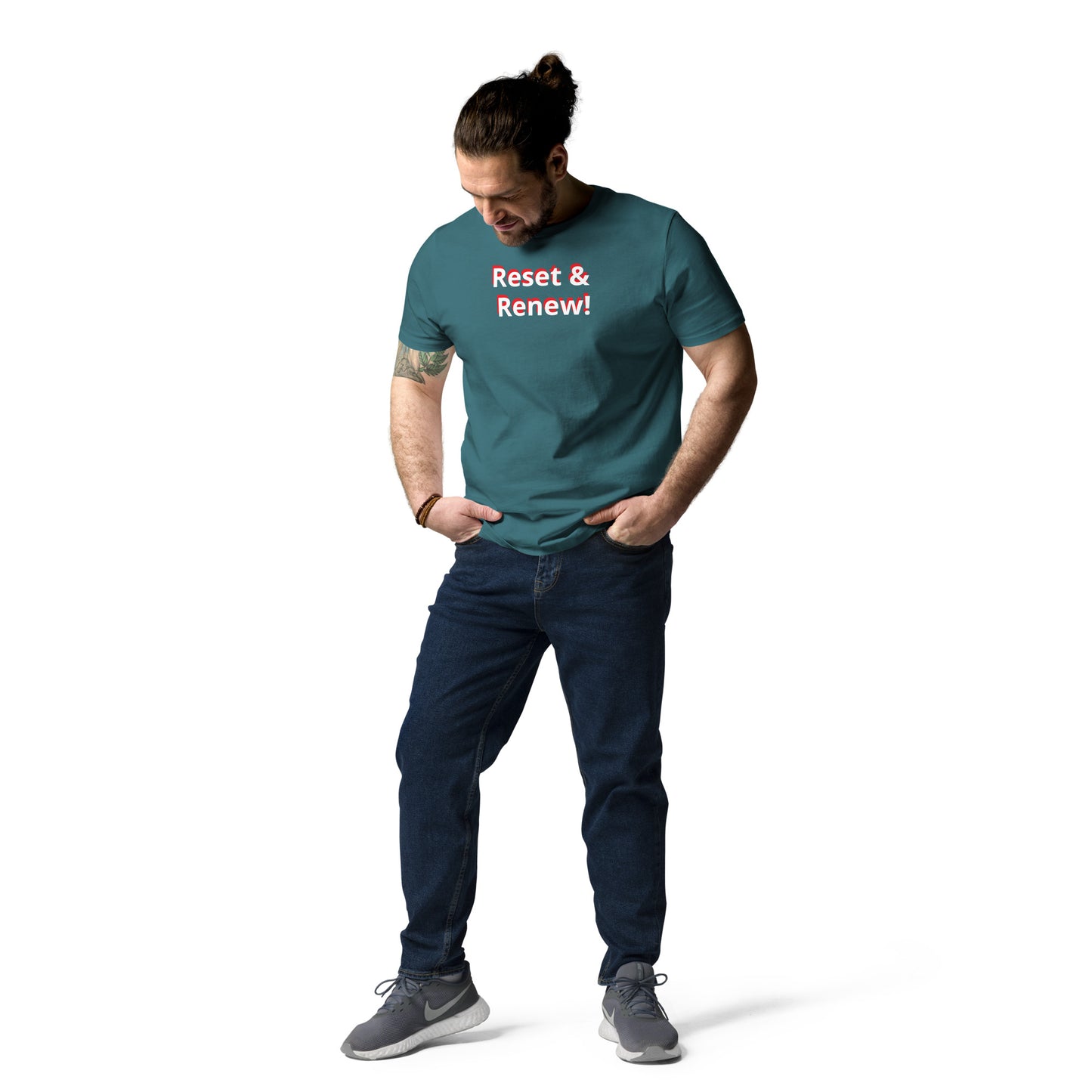 Reset & Renew! Unisex organic cotton t-shirt