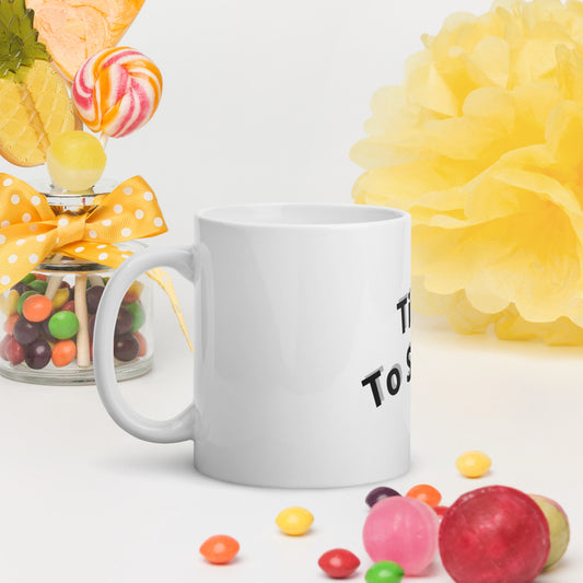 Time To SHINE glossy mug