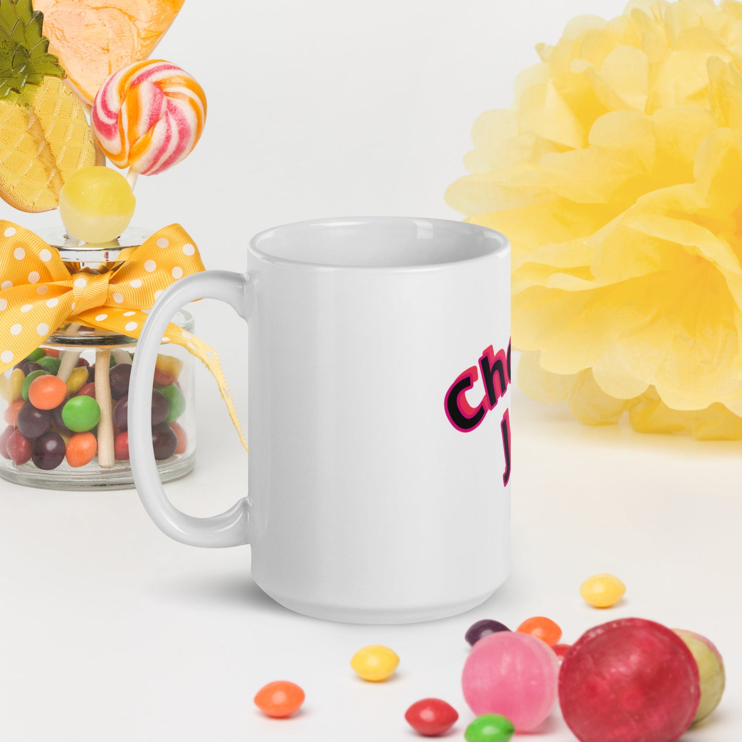Choose Joy glossy mug