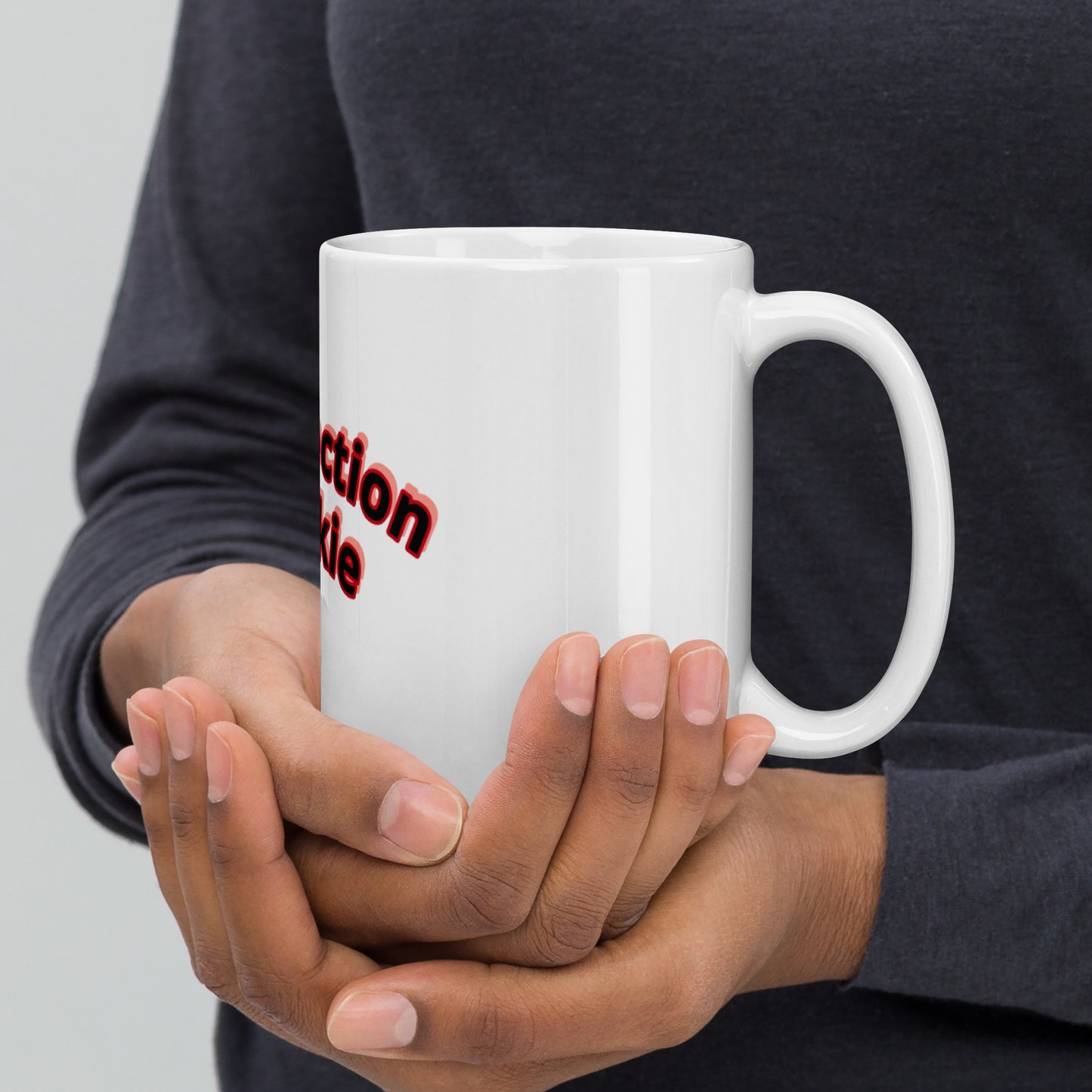 Connection Junkie glossy mug